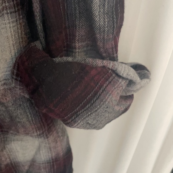 Maroon, Black and Grey Flannel - Picture 5 of 8